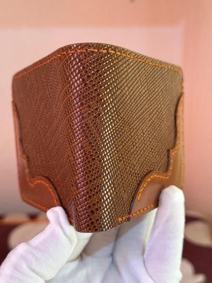 Handmade Luxury Wallet Hand Stitches Genuine Leather