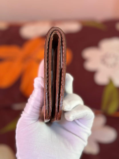 Handmade Luxury Wallet Hand Stitches Genuine Leather