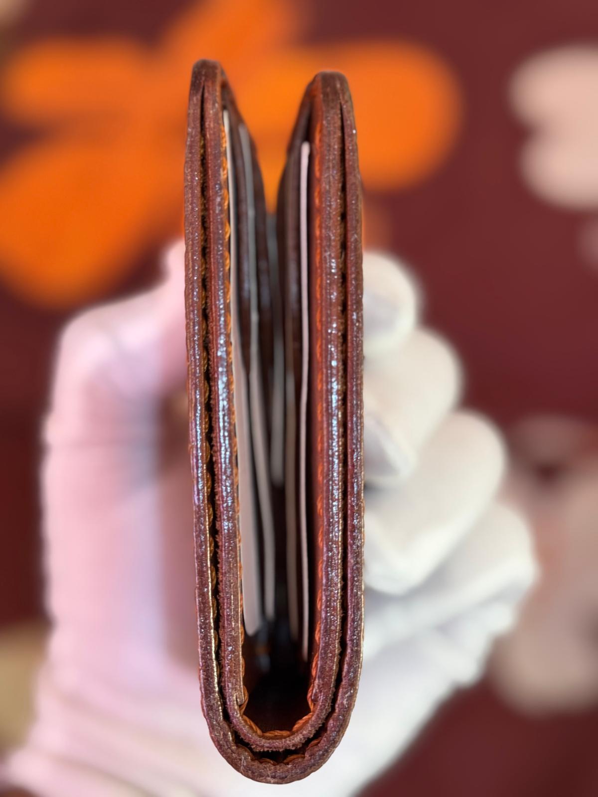 Handmade Luxury Wallet Hand Stitches Genuine Leather