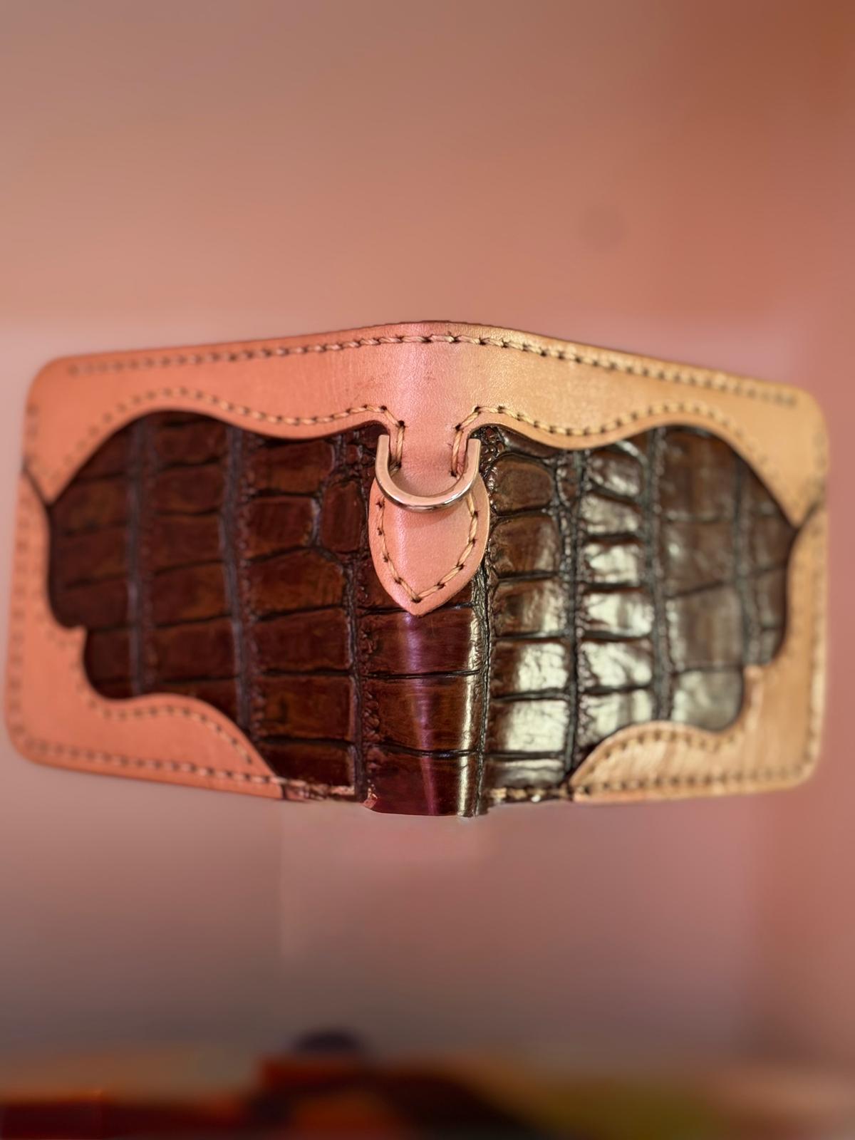 Genuine Leather Handmade Luxury Wallet Hand Stitches