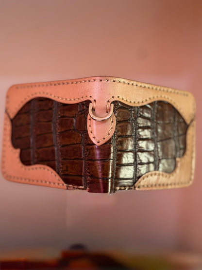 Genuine Leather Handmade Luxury Wallet Hand Stitches